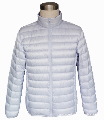 【L211廠家供應出口超輕超薄款羽絨服 短款男裝羽絨服羽絨服加工】價格,廠家,圖片,服裝加工,廣州市朗淇羽絨制品-